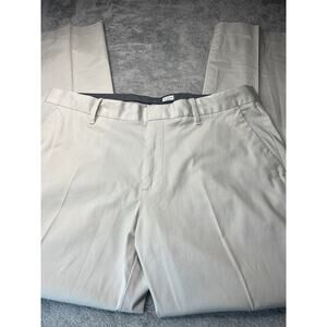 Murano Men’s Light Khaki Alex Fit Flat‎ Front Chino Pants Size 35X32